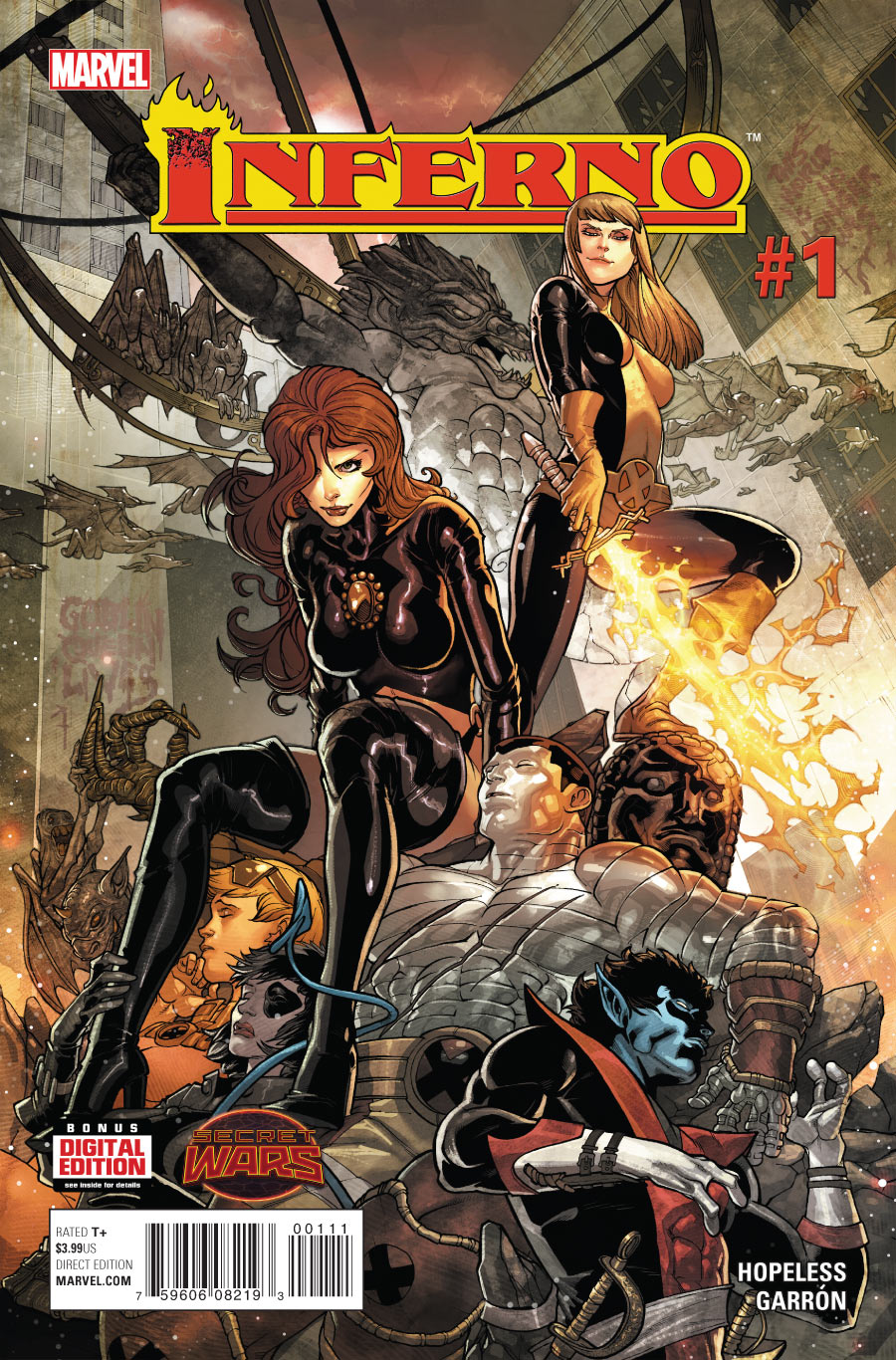 Inferno #1-5 (2015) Complete Set