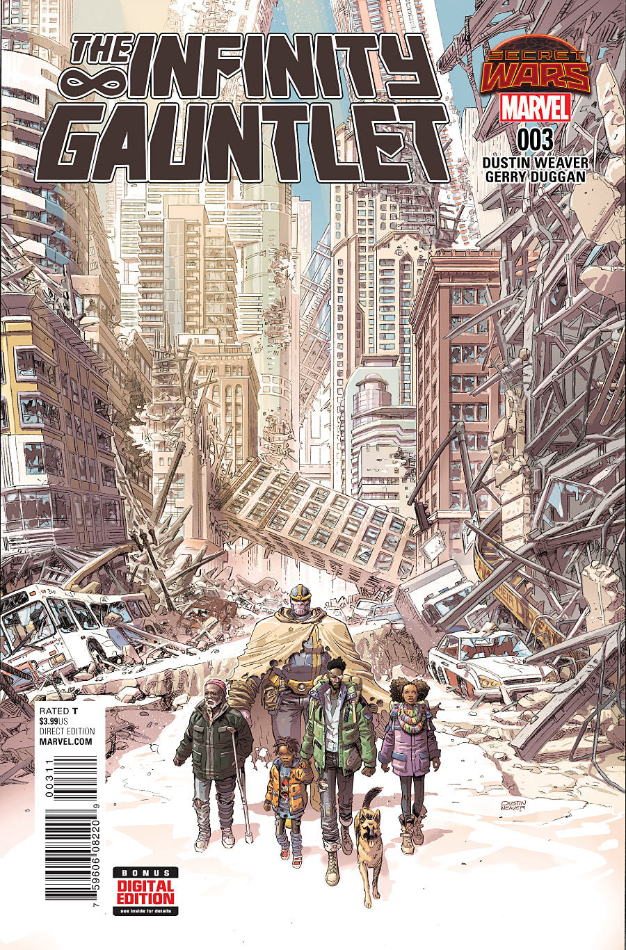 Infinity Gauntlet #1-5 (2015) Complete Set