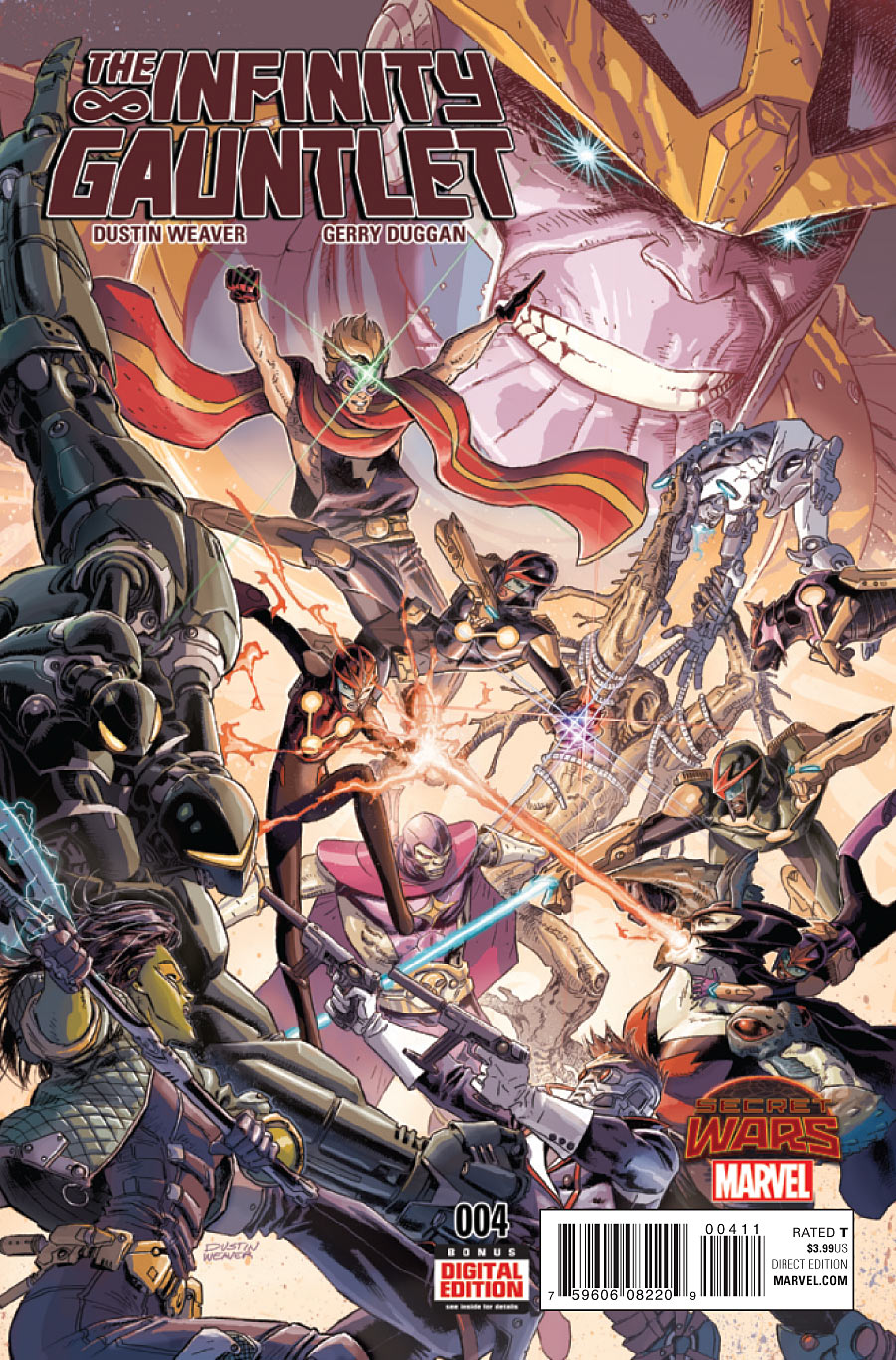 Infinity Gauntlet #1-5 (2015) Complete Set