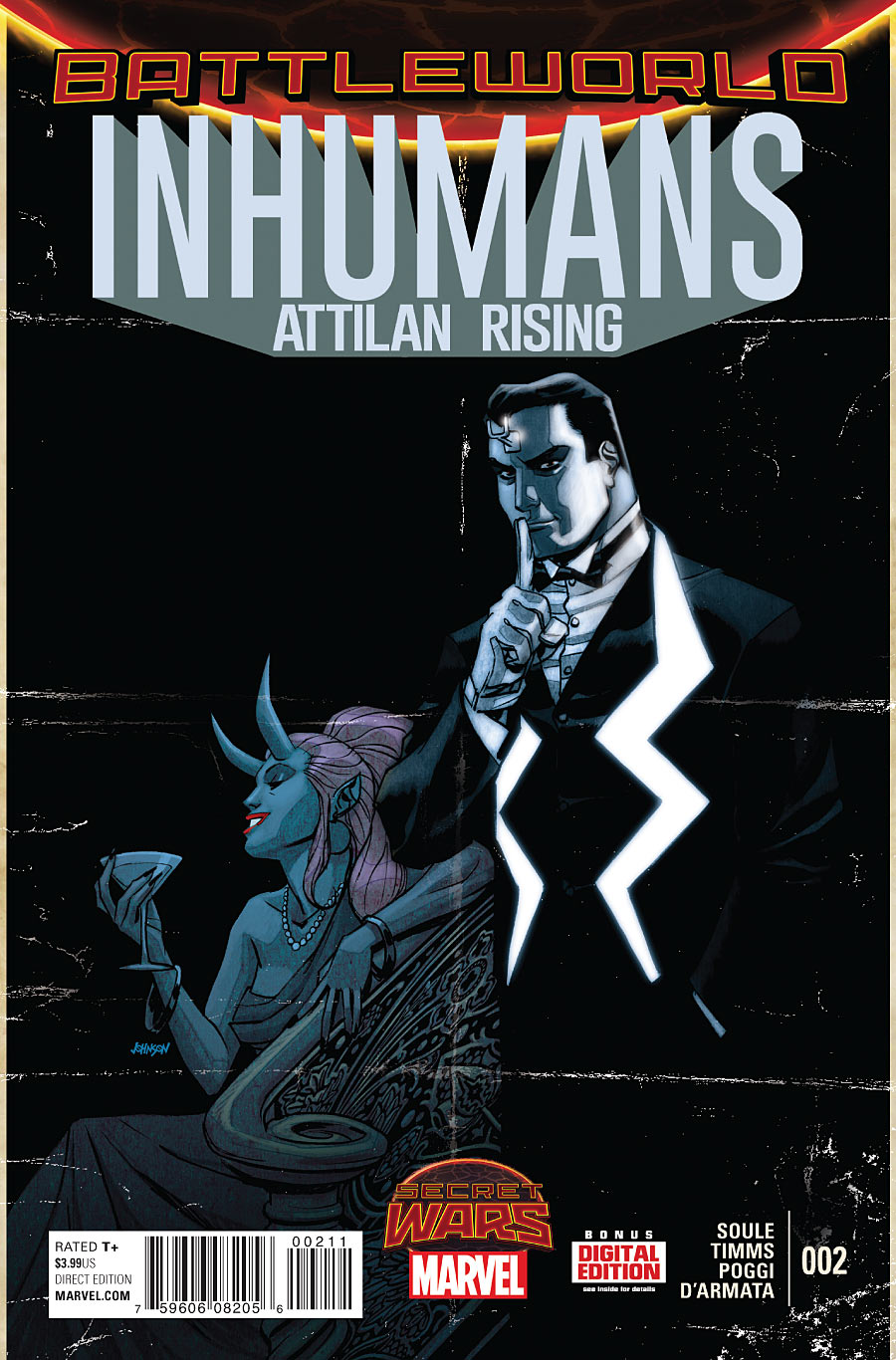 Inhumans Attilan Rising #1-5 (2015) Complete Set