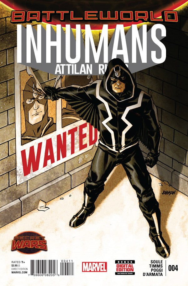 Inhumans Attilan Rising #1-5 (2015) Complete Set