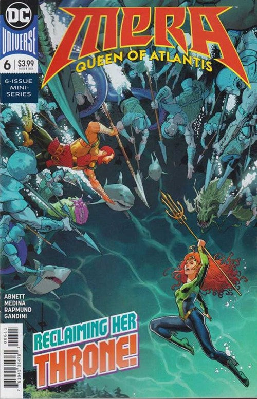Mera Queen Of Atlantis #1-6 (2018) Complete Set