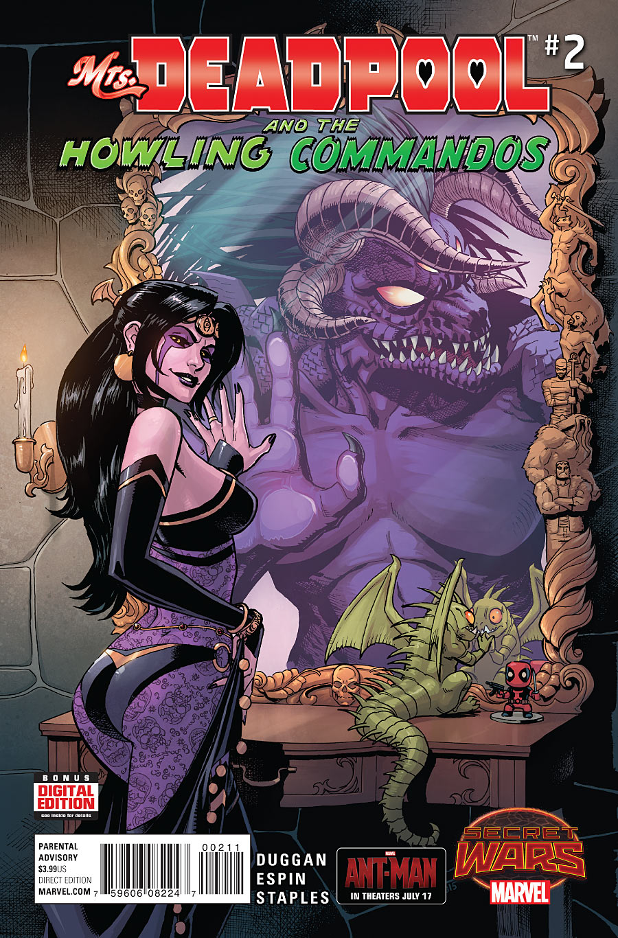 Mrs. Deadpool And Howling Commandos #1-4 (2015) Complete Set