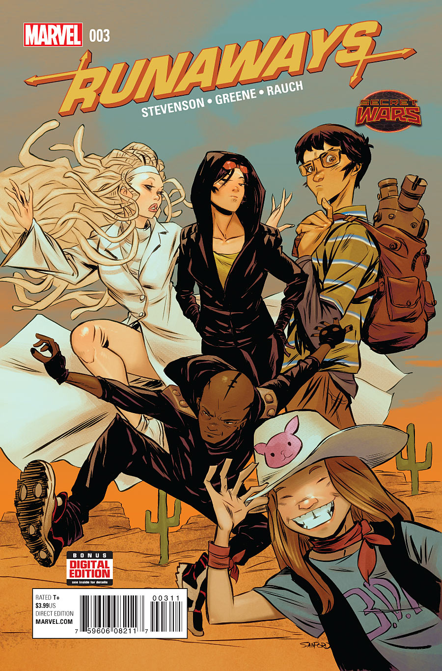 Runaways #1-4 (2015) Complete Set