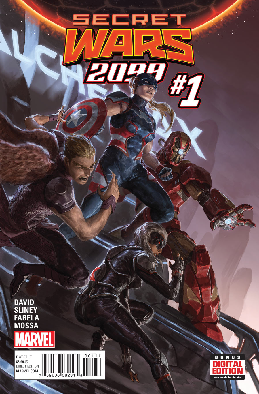 Secret Wars 2099 #1-5 (2015) Complete Set