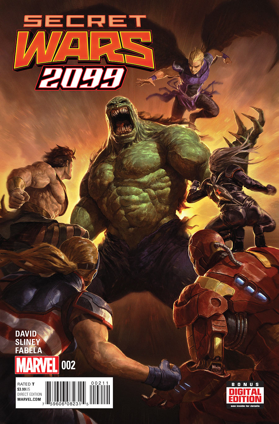 Secret Wars 2099 #1-5 (2015) Complete Set