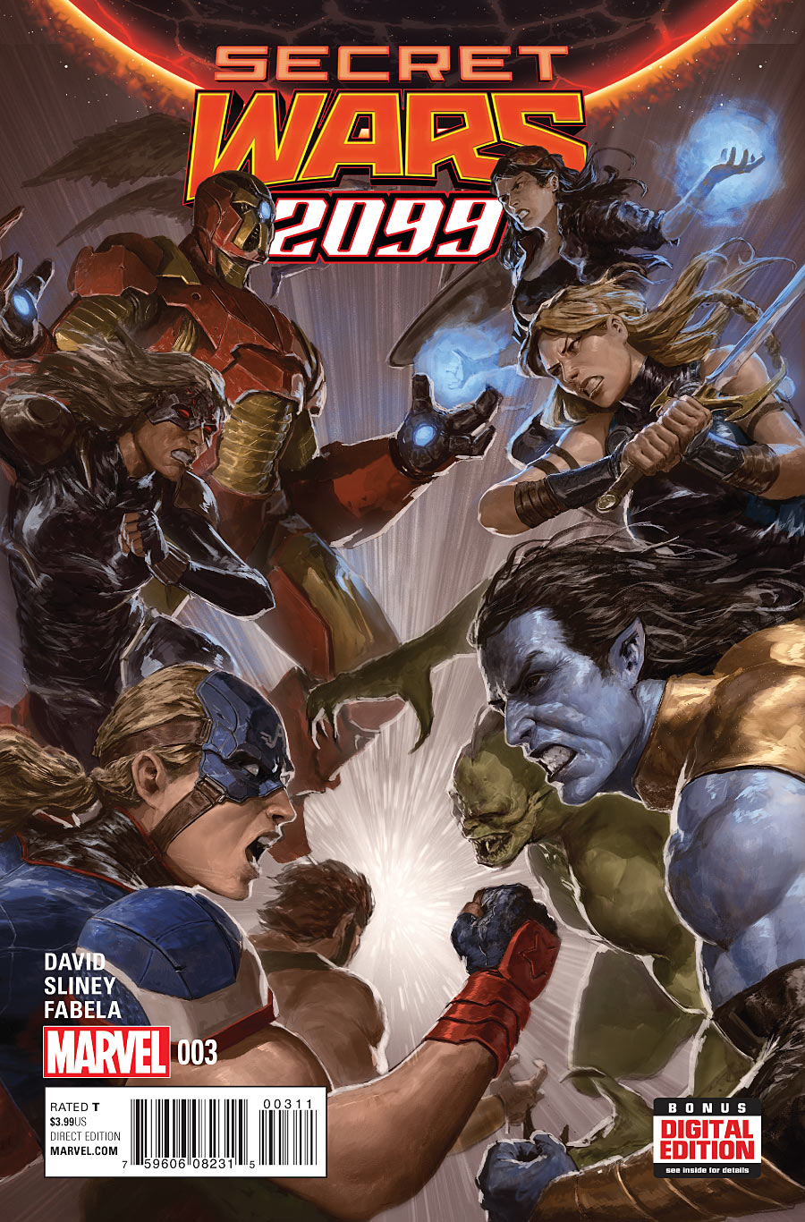 Secret Wars 2099 #1-5 (2015) Complete Set