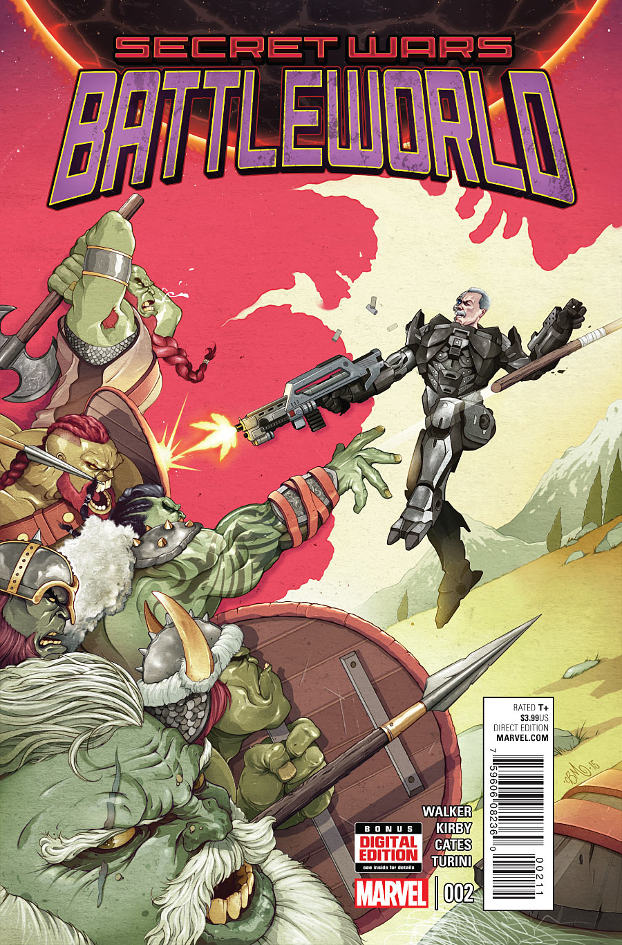 Secret Wars Battleworld #1-4 (2015) Complete Set
