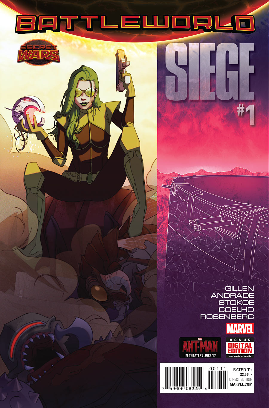 Siege #1-4 (2015) Complete Set