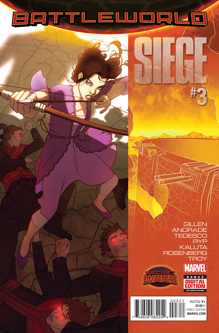 Siege #1-4 (2015) Complete Set