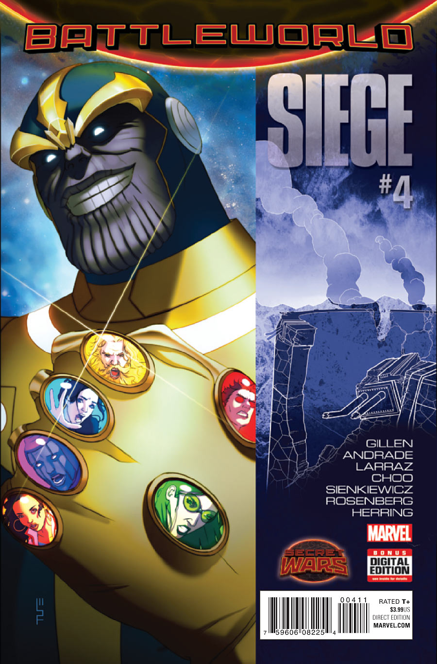 Siege #1-4 (2015) Complete Set