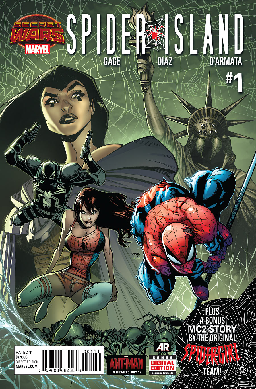 Spider Island #1-5 (2015) Complete Set