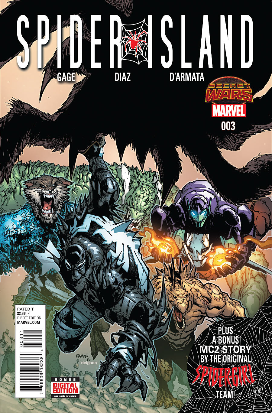 Spider Island #1-5 (2015) Complete Set