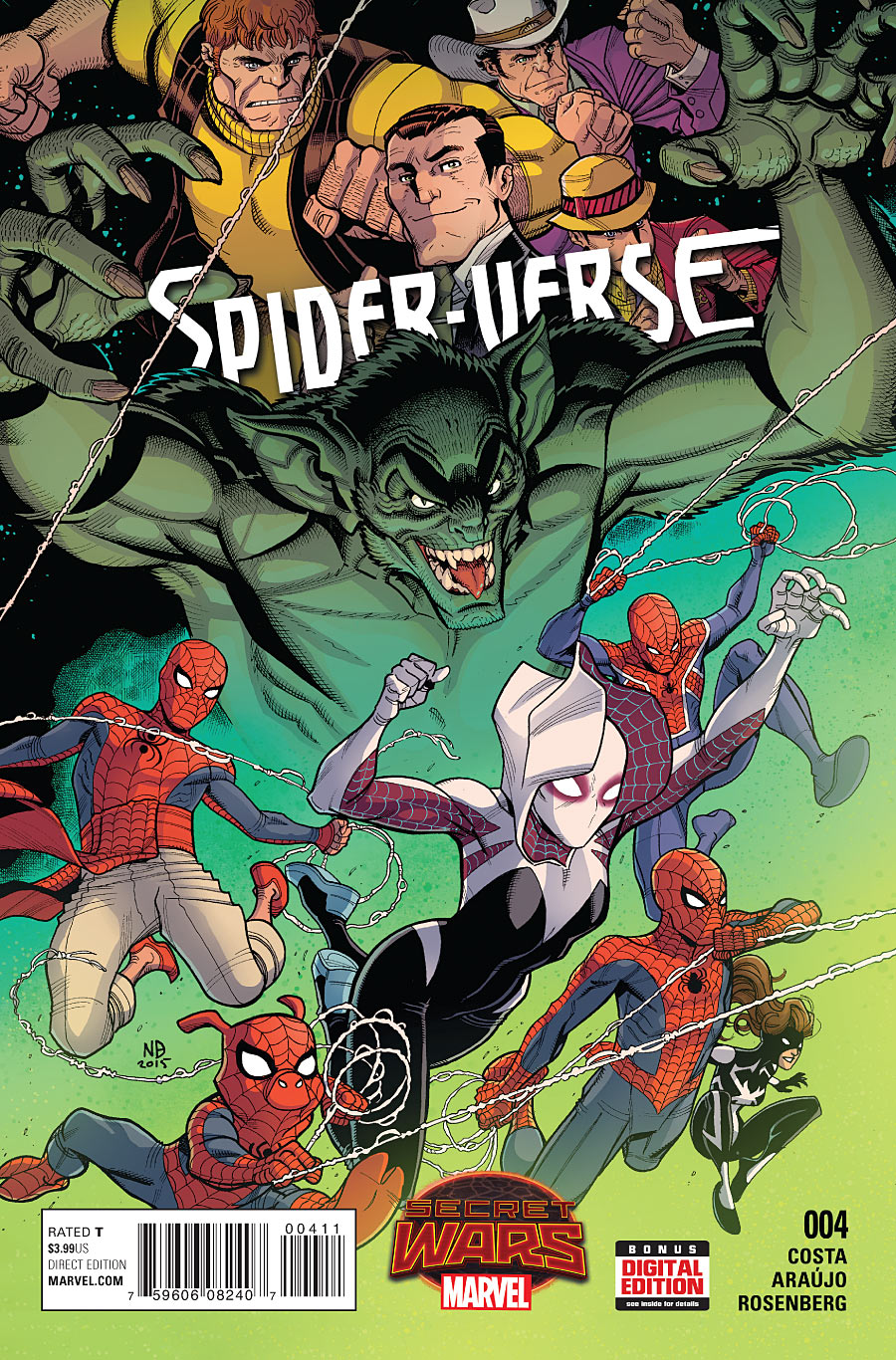 Spider Verse #1-5 (2015) Complete Set