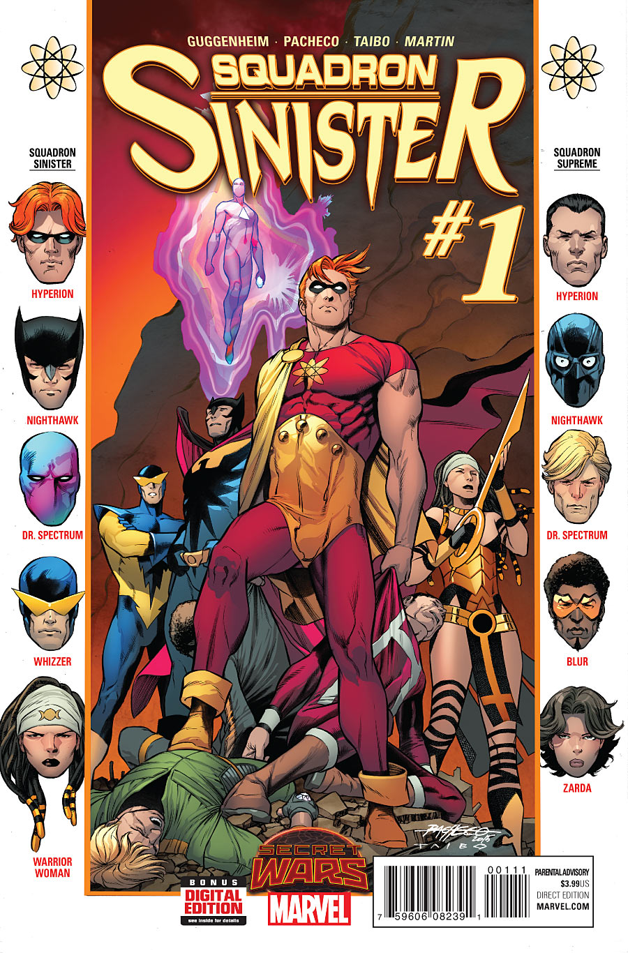 Squadron Sinister #1-4 (2015) Complete Set