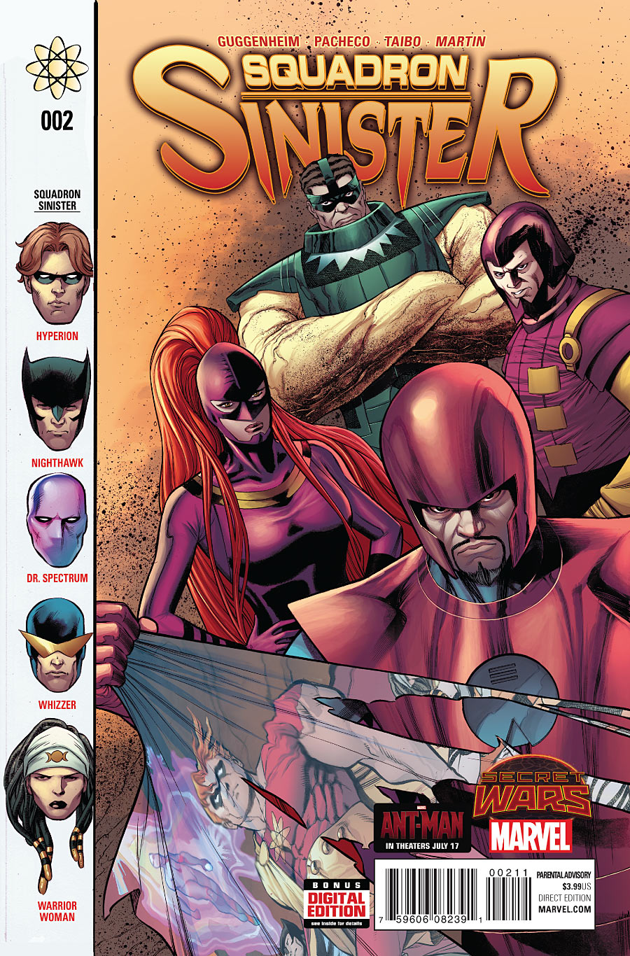 Squadron Sinister #1-4 (2015) Complete Set