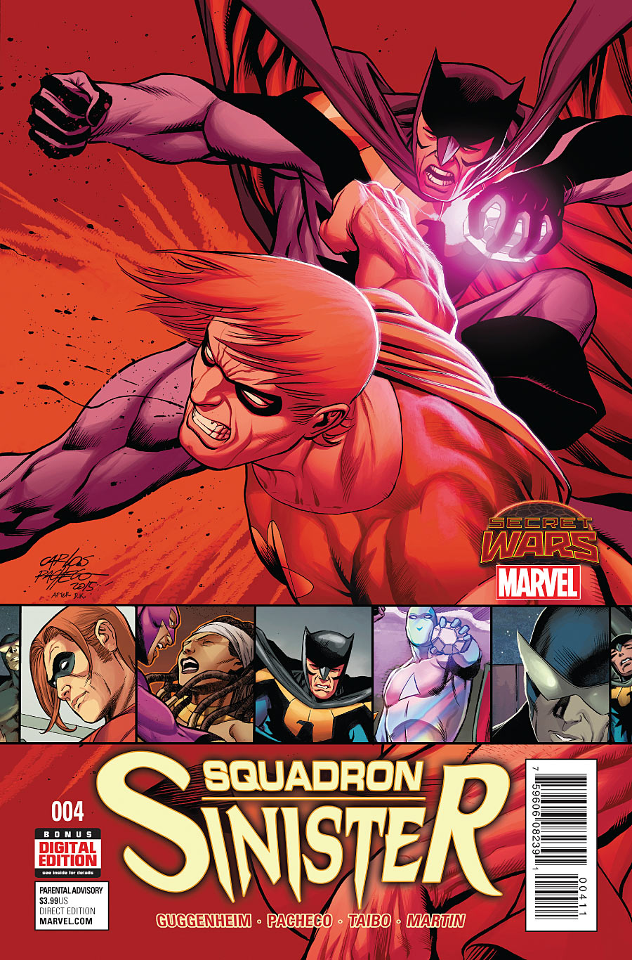 Squadron Sinister #1-4 (2015) Complete Set