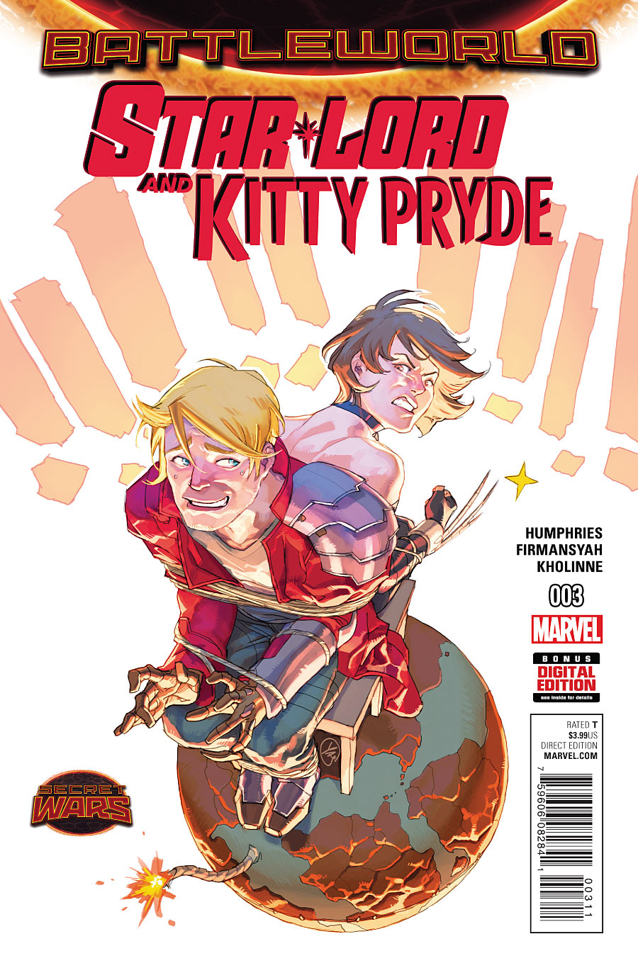Star Lord And Kitty Pryde #1-3 (2015) Complete Set