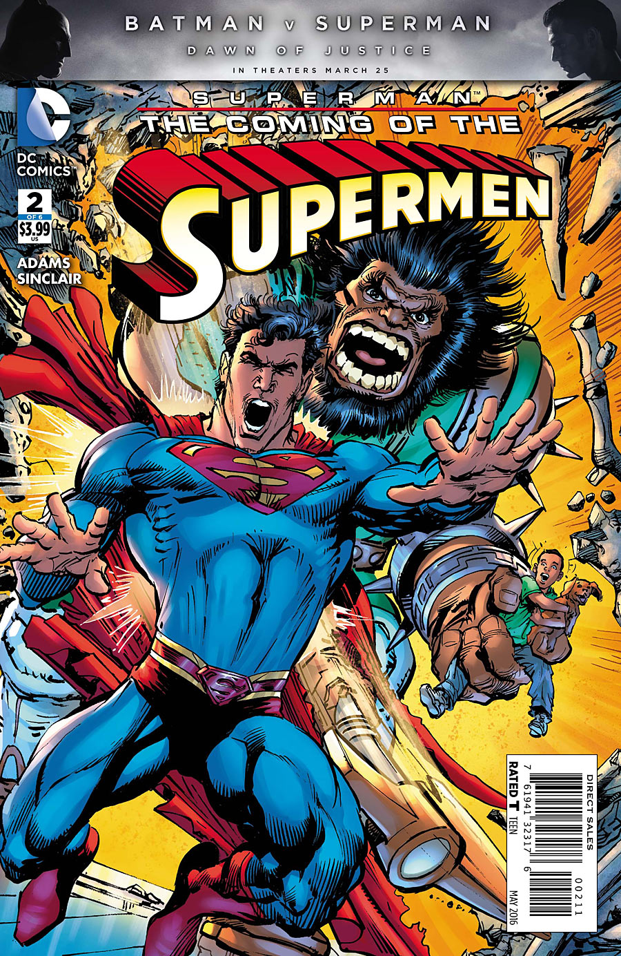 Superman The Coming Of The Supermen #1-6 (2016) Complete Set