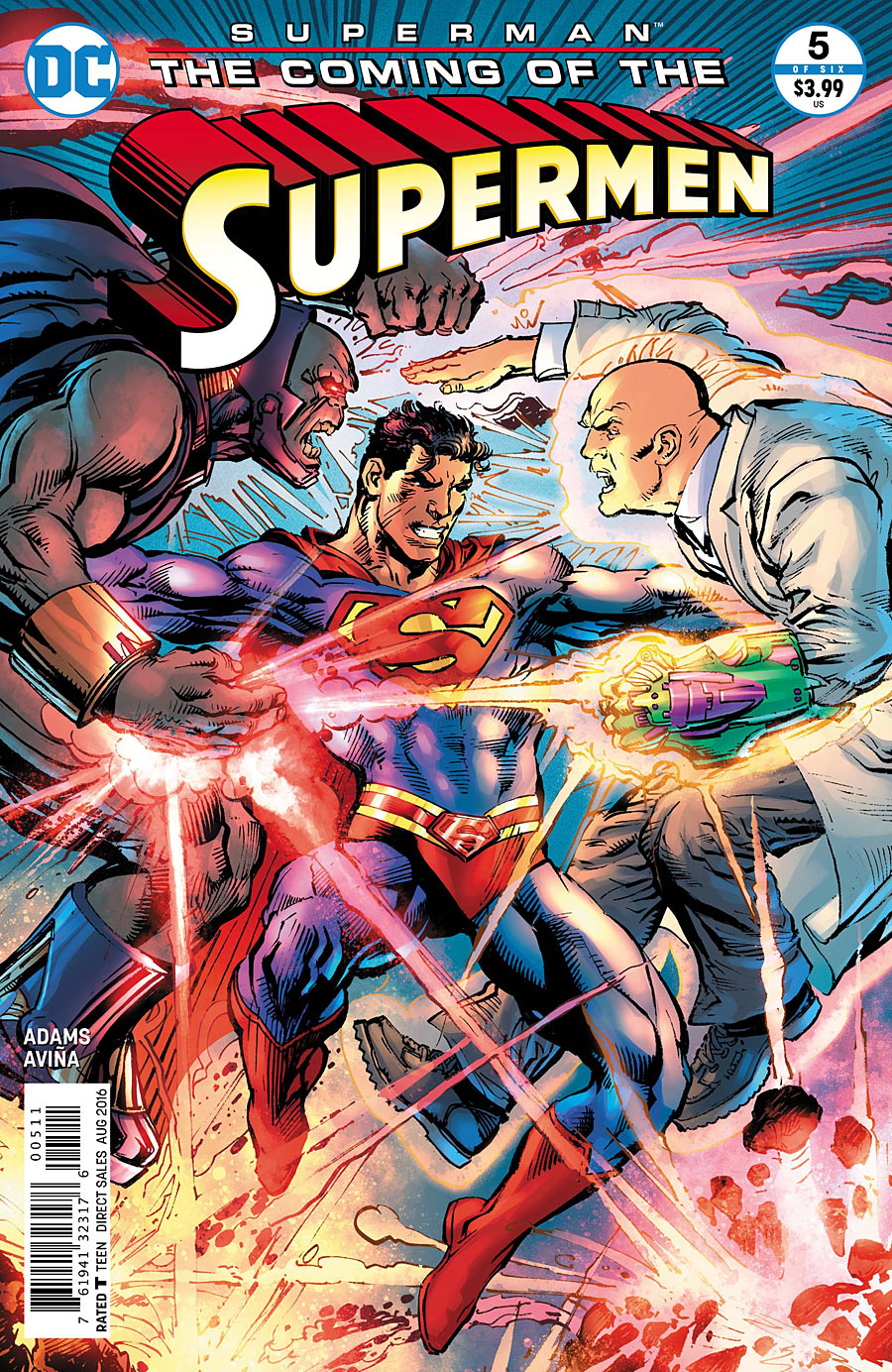 Superman The Coming Of The Supermen #1-6 (2016) Complete Set