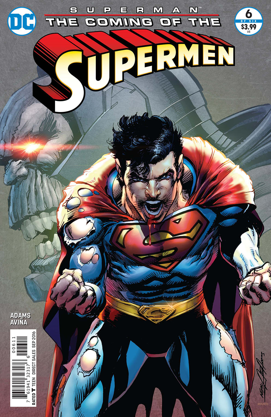 Superman The Coming Of The Supermen #1-6 (2016) Complete Set