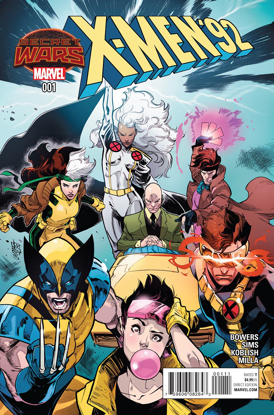 X-Men 92 #1-4 (2015) Complete Set