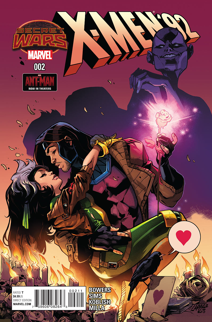 X-Men 92 #1-4 (2015) Complete Set
