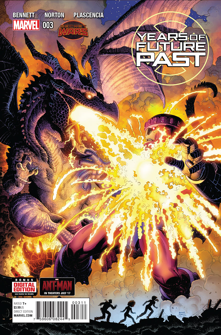 Years Of Future Past #1-5 (2015) Complete set