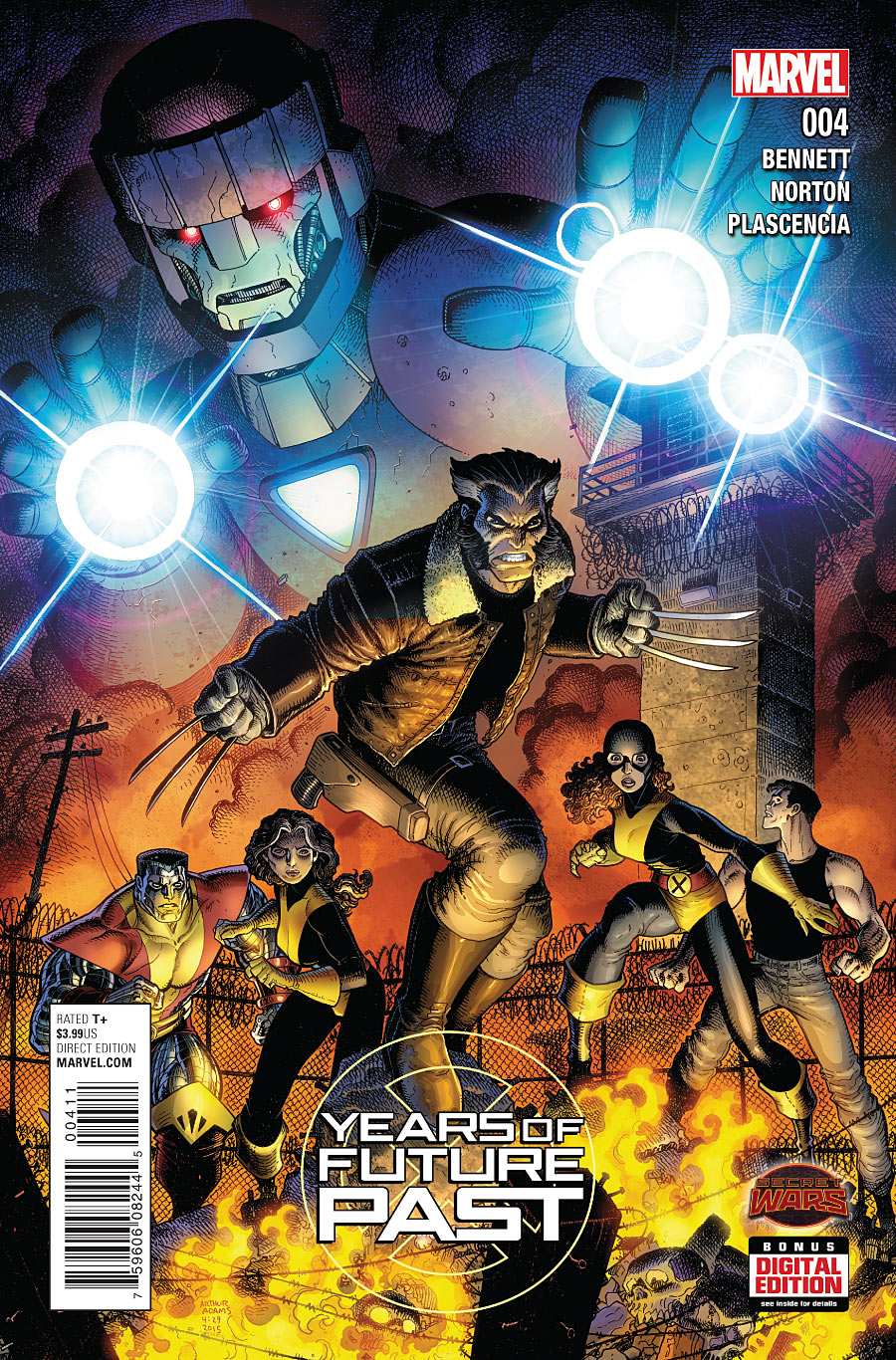 Years Of Future Past #1-5 (2015) Complete set